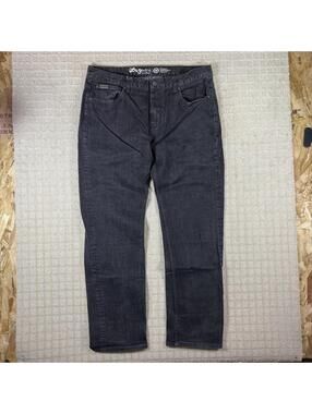 LRG Lifted Research Group Black Jeans 36x31 Straight Fit
